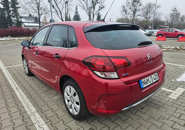 Citroen C4 cena 27900 przebieg: 232745, rok produkcji 2015 z Przecław małe 466